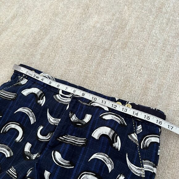 Anthropologie Cartonnier Cropped Cotton Trousers Pants 10 - Picture 8 of 9